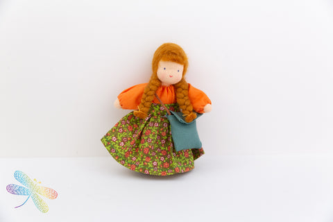 Evi Doll Daughter Doll- Red Hair Dragonfly Toys 