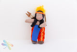 Evi Doll Native American Family, Dragonfly Toys 