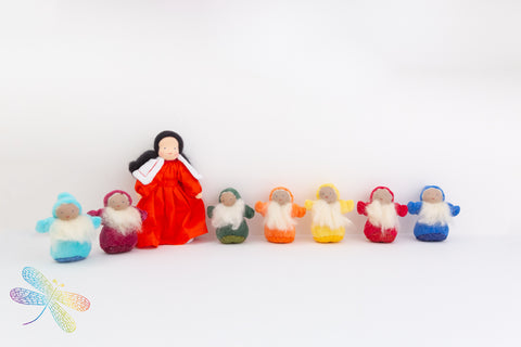 Evi Dolls Snow White and the Seven Dwarves, Dragonflytoys 
