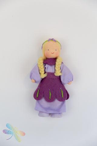 Evi Doll Spring Lavender Doll, Dragonfly Toys