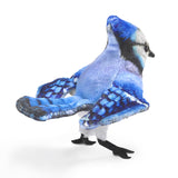 Mini Blue Jay Finger Puppets by Folkmanis, Dragonfly Toys 