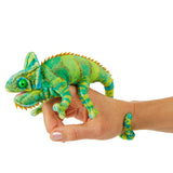 FM2794Mini Chameleon Finger Puppets, Dragonfly Toys 