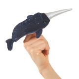 Mini Narwhal Finger Puppet by Folkmanis