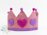 Felt Crown, Dragonfly Toys, Pashom