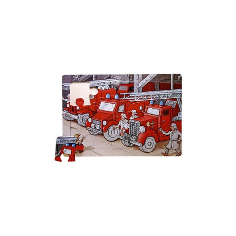 Fire Trucks Box Puzzle by Hjelms