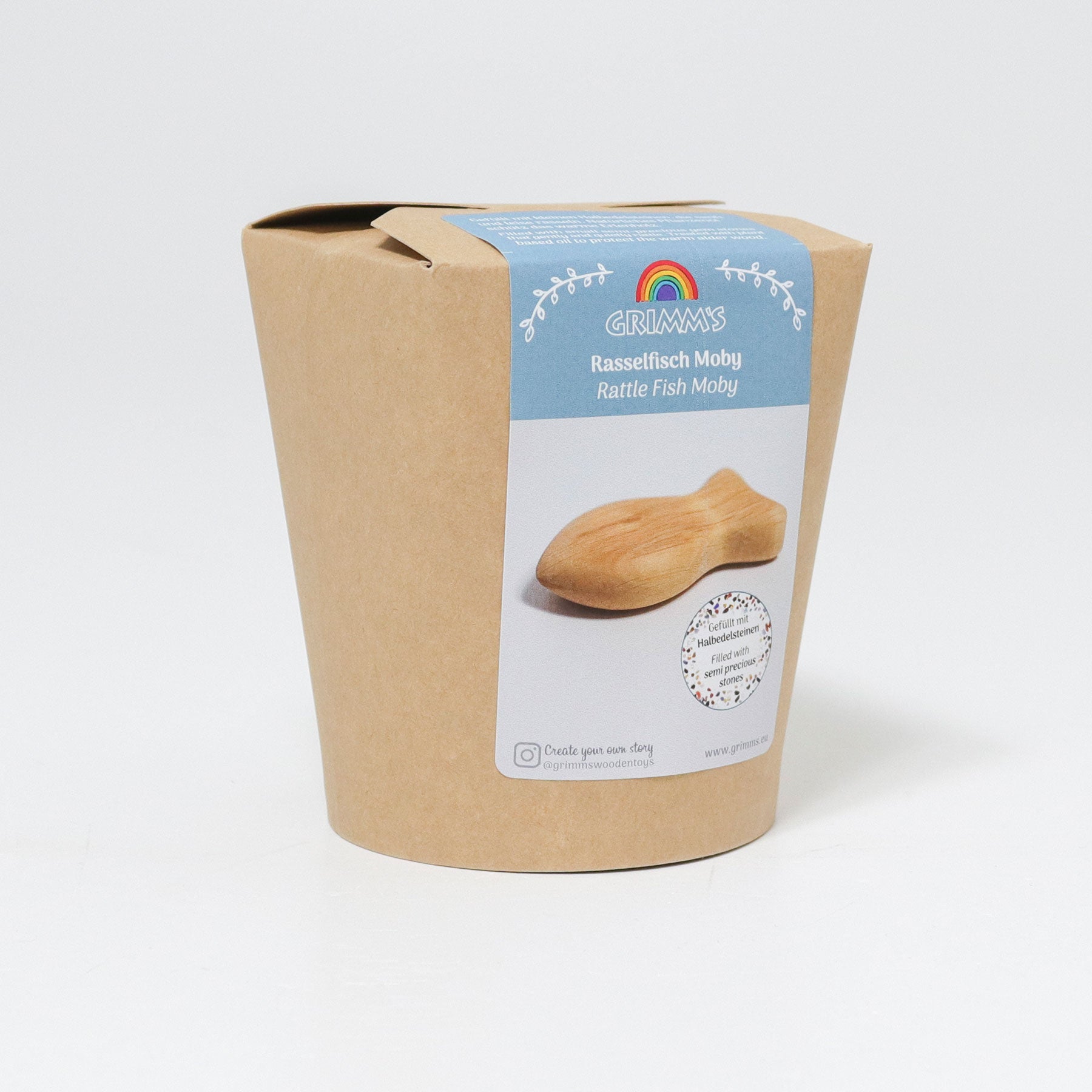 Grimm's Fish Rattle Moby – Dragonfly Toys