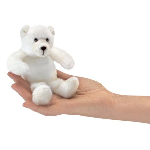 Folkmanis Finger Puppet - Polar Bear