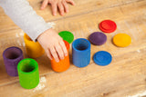 Grapat Coloured Cups with Covers