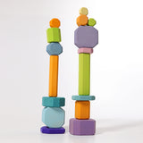 Grimm’s Blocks Colour Tree Slices, Dragonfly Toys 