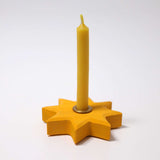 Grimm’s Candle Holder Yellow Star, Dragonfly Toys 