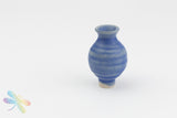 Grimms Birthday and Advent Ring Decoration Blue Vase, dragonfly toys