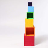 Grimms Big Stacking Box Set of Rainbow Dragonfly Toys 2