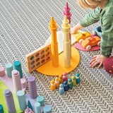 Grimms Large Building Rollers Pastel