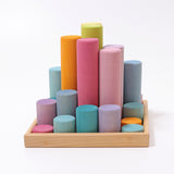 Grimms Large Building Rollers Pastel