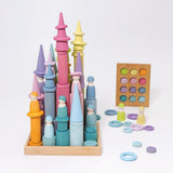 Grimms Large Building Rollers Pastel