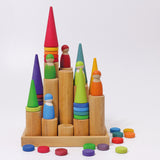 Grimms Large Building Rollers Pastel
