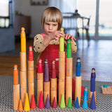 Grimms Large Building Rollers Pastel