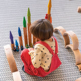 Grimms Large Building Rollers Pastel