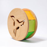 Grimms Sound and Colour Rolling Wheel, Dragonfly TOys