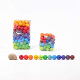 Grimms Rainbow Wooden Beads 20mm x 180 Beads