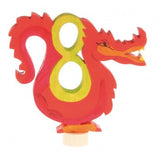 Grimms Advent and Birthday Ring Decoration Handpainted Dragon Figure 8