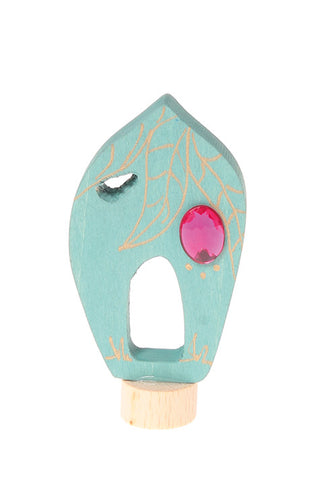 Grimms Birthday and Advent Ring Decoration Leaf House
