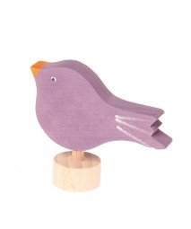 Grimms Birthday and Advent Ring Decoration - Sitting Bird