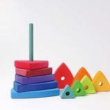 Grimms Triangular Stacking Tower