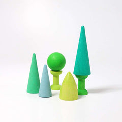 Grimms  Mixed Forest Building Play Set