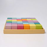 Grimms Pastel Square Puzzle 36 Cubes