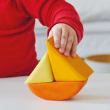 Rolling Boat Blocks  - by Grimms