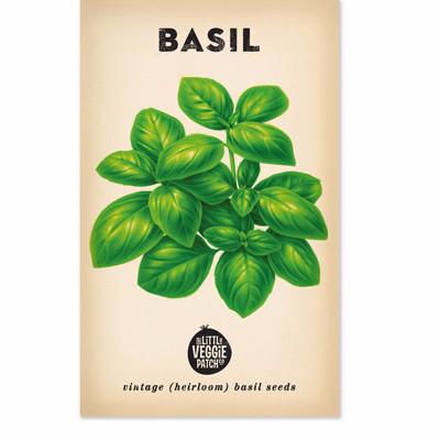 Heirloom veggie seeds - Basil