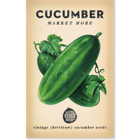 Heirloom Vegetable Seeds Cucumber Market