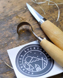 Woodcarving Hook Knife 164/ Spoon Carving Knife with Sheath by Morakniv, dragonfly toys