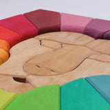 Building Set Rainbow Lion by Grimms New in 2020