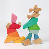 Building Set Rainbow Lion by Grimms New in 2020