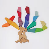 Building Set Rainbow Lion by Grimms New in 2020