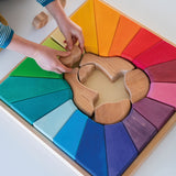 Building Set Rainbow Lion by Grimms New in 2020