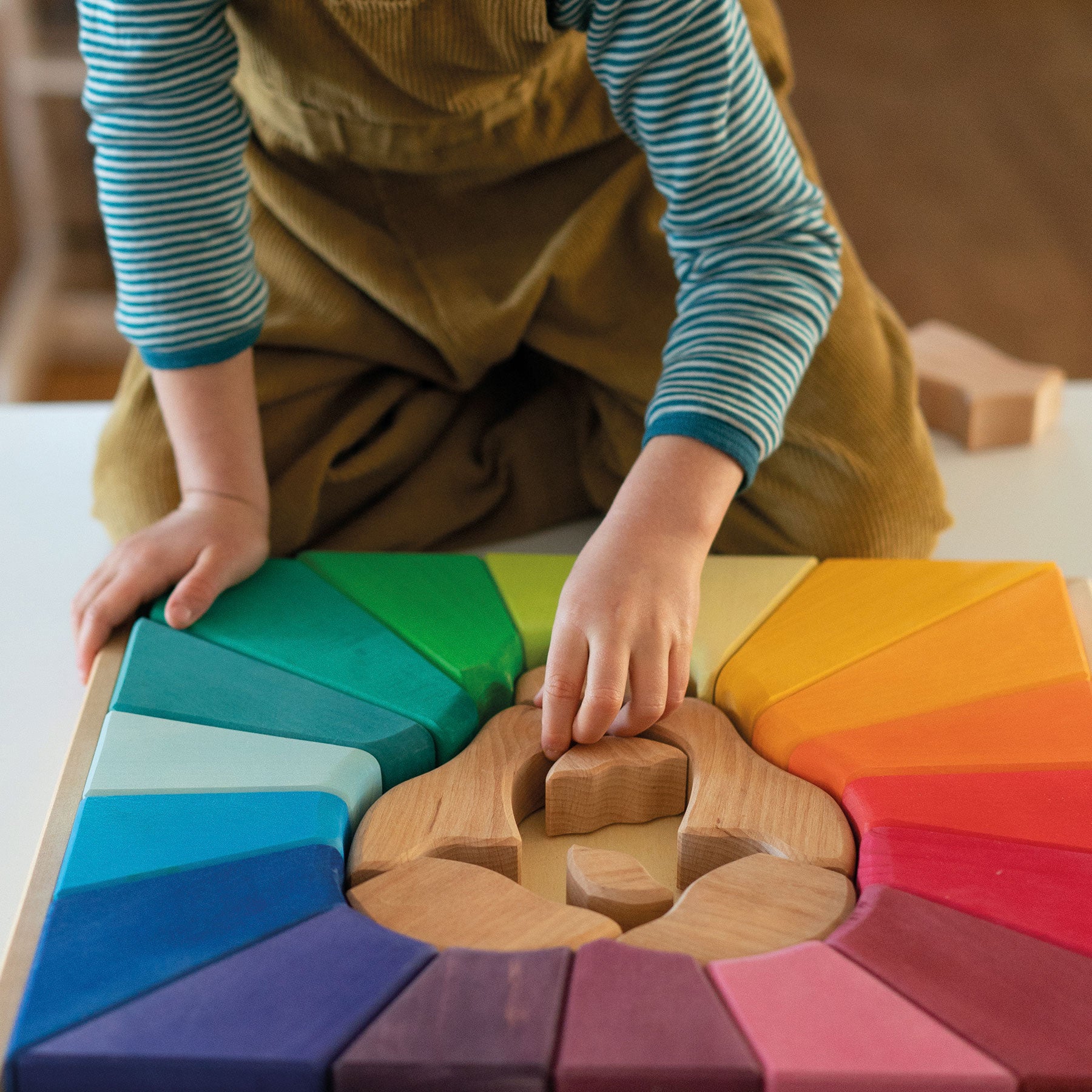 Building Set Rainbow Lion by Grimms New in 2020 – Dragonfly Toys
