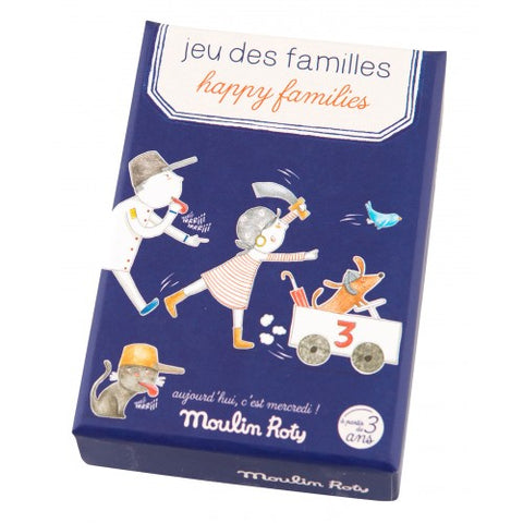 Happy Families Card Game by Moulin Roty