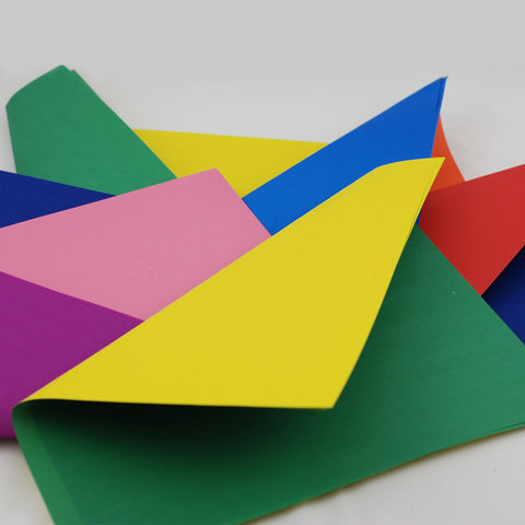 Origami Squares Multi Coloured Paper
