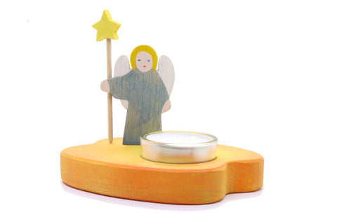 Kinderkram Angel Candle Holder Blue (5530281)