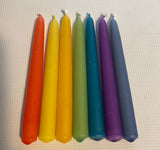 Beeswax Kings Candles Coloured
