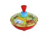 LENA-BOLZ Humming top 13cm Little ducks and farm, Dragonfly Toys 