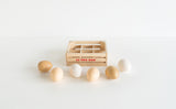 Wooden Farm Eggs by Honeybake