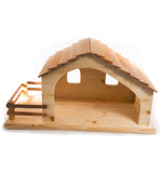 Large Nativity Stable Barn by Drei Blatter, Dragonfly Toys 