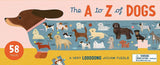 The A to Z of Dogs - A very long puzzle 58 Pieces, Dragonfly Toys 