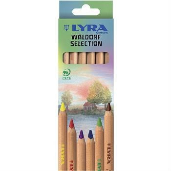 Super Ferby Pencils - Waldorf Mix 6 Pencils