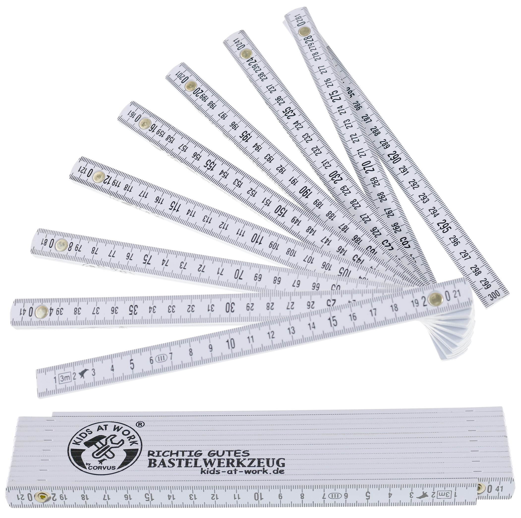 Folding Ruler 2 Metres by Kids at Work – Dragonfly Toys