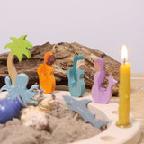 Grimms Birthday and Advent Ring Decoration - Mermaid Aqua